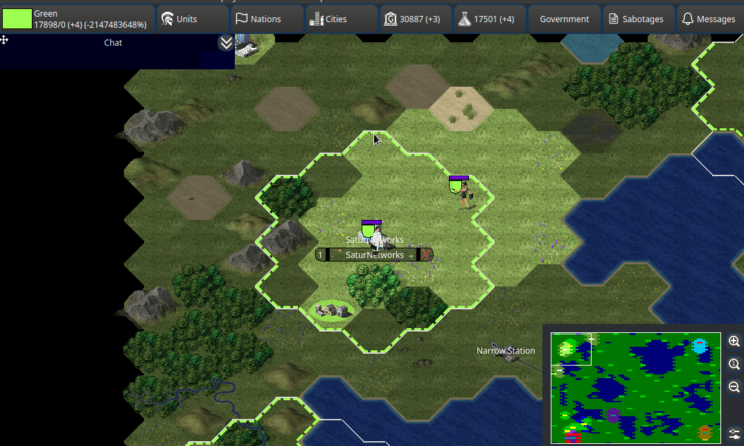 Selecting units inside a base